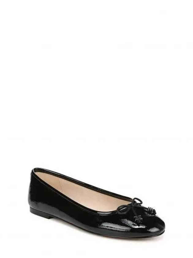 우먼 샘에델만 SAM EDELMAN 플로라 발레 플랫 슈즈 블랙 페이턴트 9562184