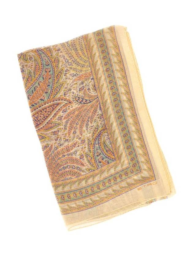 에트로 폴리지 모티프 스카프