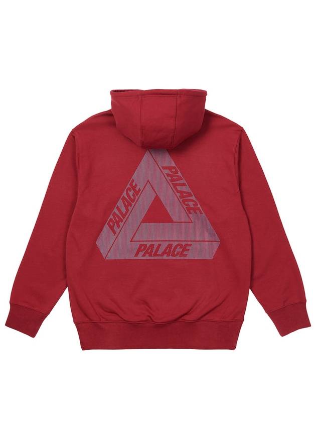 22FW 팔라스 트라이렌티큘러 후드 버건디 Palace Tri-Lenticular Hood Burgundy