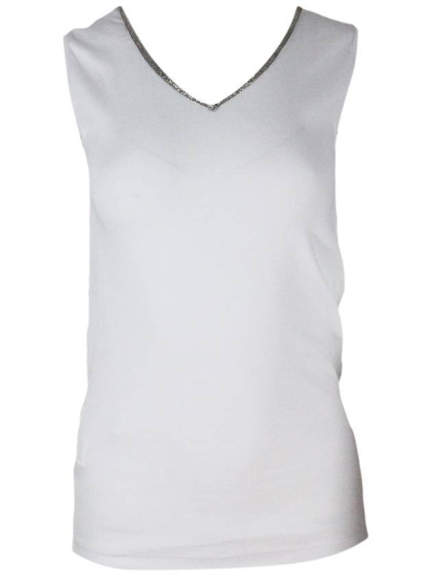 파비아나 필리피 슬리브리스 화이트