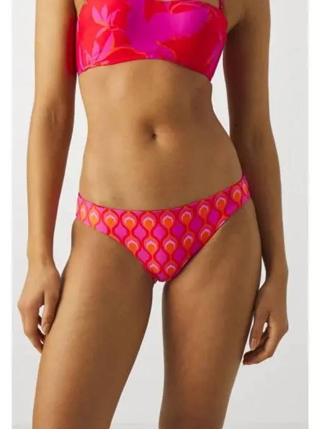 4207840 Seafolly BIRDS OF PARADISE REVERSIBLE HIPSTER Bikini bottoms chilli red