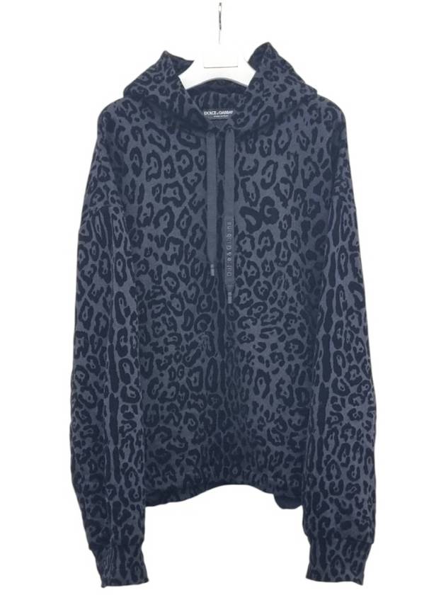 XL 돌체앤가바나 레오파드 후드 티셔츠 ETB031910