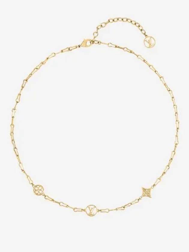 W 루이비통 포에버 영 네클리스 골드 W Louis Vuitton Forever Young Necklace Gold