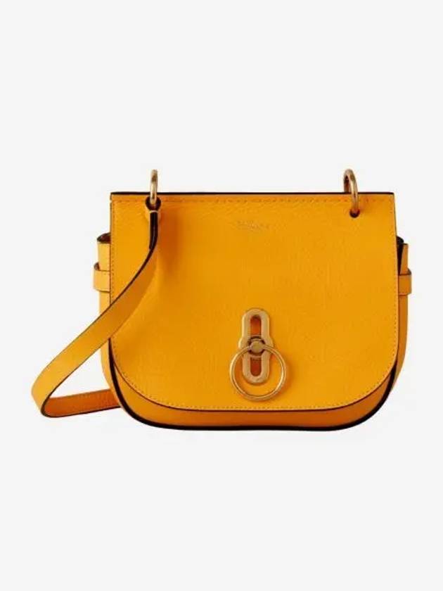 멀버리 헤비 그레인 스몰 앰벌리 사첼 더블 옐로우 Mulberry Heavy Grain Small Amberley Satchel Double Yellow