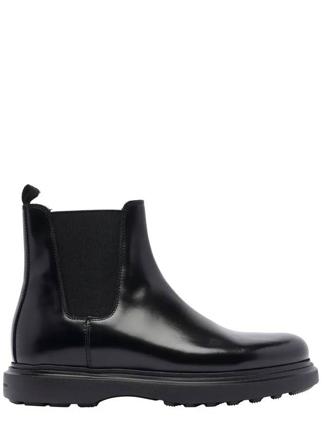 스튜어트 와이츠먼 에이모스 라운드 토 부츠 SJ218AMOS_BRCBLK