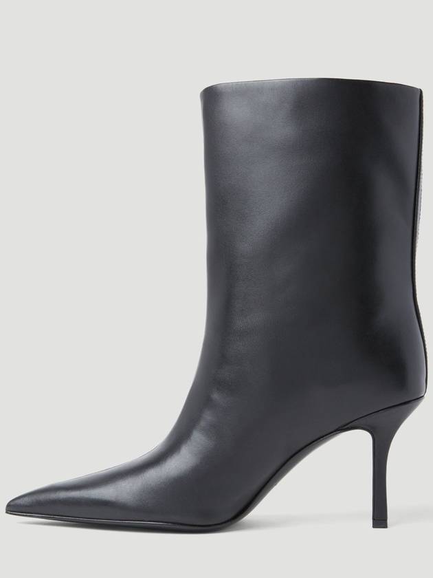 알렉산더 왕 DELPHINE 레더 앵클 부츠 30423B007 001 B0110820203