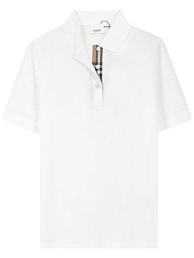 버버리 말레코 MALLECO PK 폴로 티셔츠 80922871 80844061 화이트
