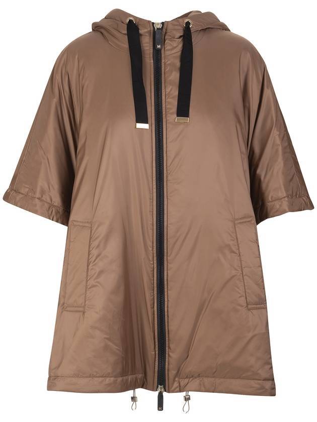 막스마라 그린카 케이프 패딩 카멜