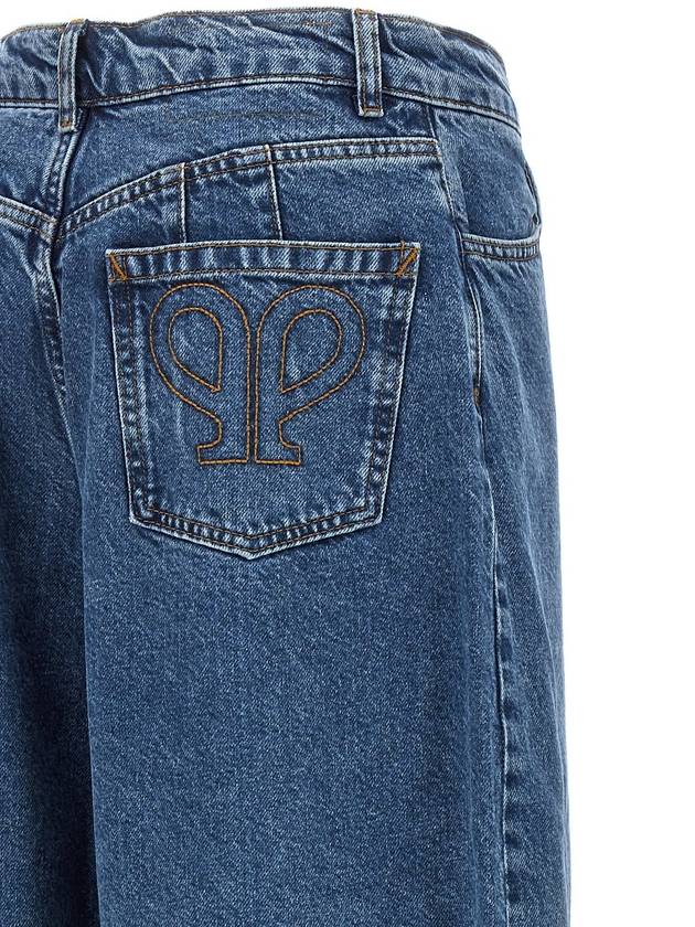 Philosophy Di Lorenzo Serafini 로고 자수 진 Philosophy Di Lorenzo Serafini Logo Embroidered Jeans