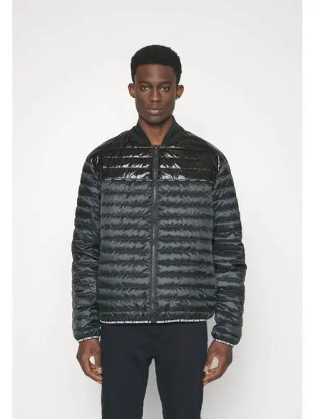 베르사체 진 쿠튀르 라이트 다운 자켓 블랙 572070