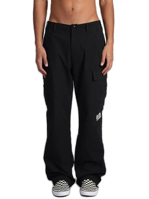 빌리어네어 보이즈 클럽 스몰 아치 로고 카고 팬츠 BC031_BLACK