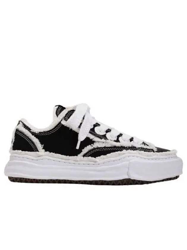 메종 미하라 야스히로 피터슨 OG 솔 OH 캔버스 로우탑 스니커즈 블랙 Maison Mihara Yasuhiro Peterson OG Sole OH Canvas Low top Sneakers Black