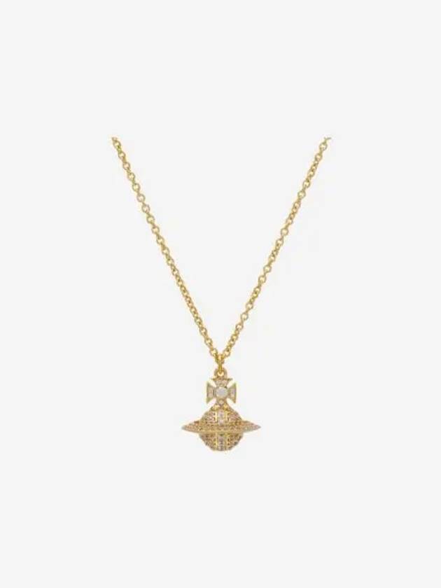 비비안 웨스트우드 카르멜라 펜던트 골드 화이트 Vivienne Westwood Carmela Pendant Gold White
