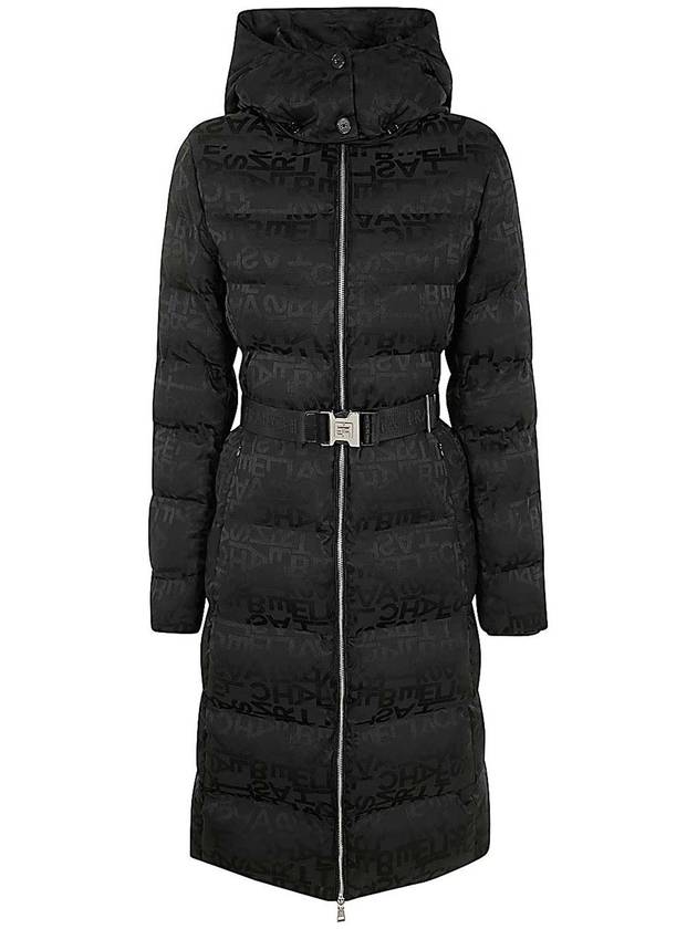 Elisabetta Franchi Long Down Jacket