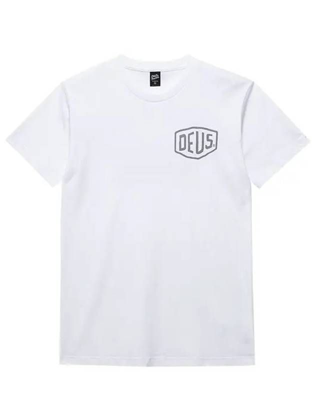 데우스엑스마키나 DMW41808R WHT Tokyo Address 도쿄 어드레스 남성 반팔티