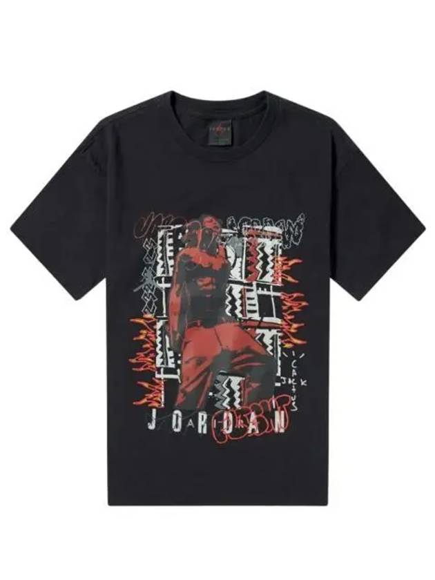 조던 x 트래비스 스캇 MJ 2 티셔츠 Jordan x Travis Scott MJ 2 T Shirt