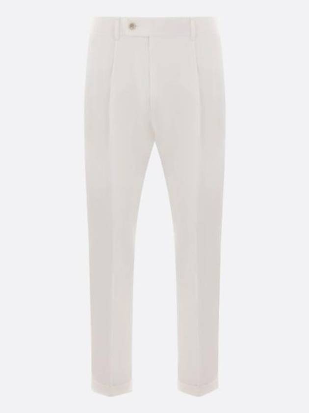 NB26 카루소 남성 바지 stretch cotton darted trousers C518AZ5091030590
