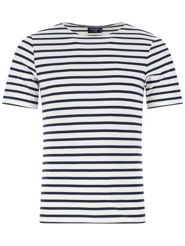 SAINT JAMES 자수 코튼 티셔츠 9863 NEIGEMARINE