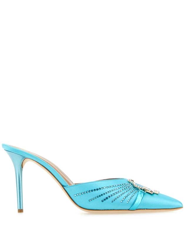 23SS 말론슐져 Embellished satin Missy 뮬 MISSY859 AQUAAQUA