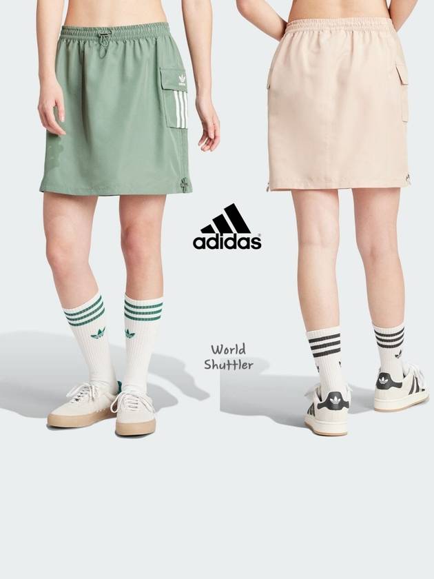 24SS 아디다스 3S 카고스커트 트레이닝치마