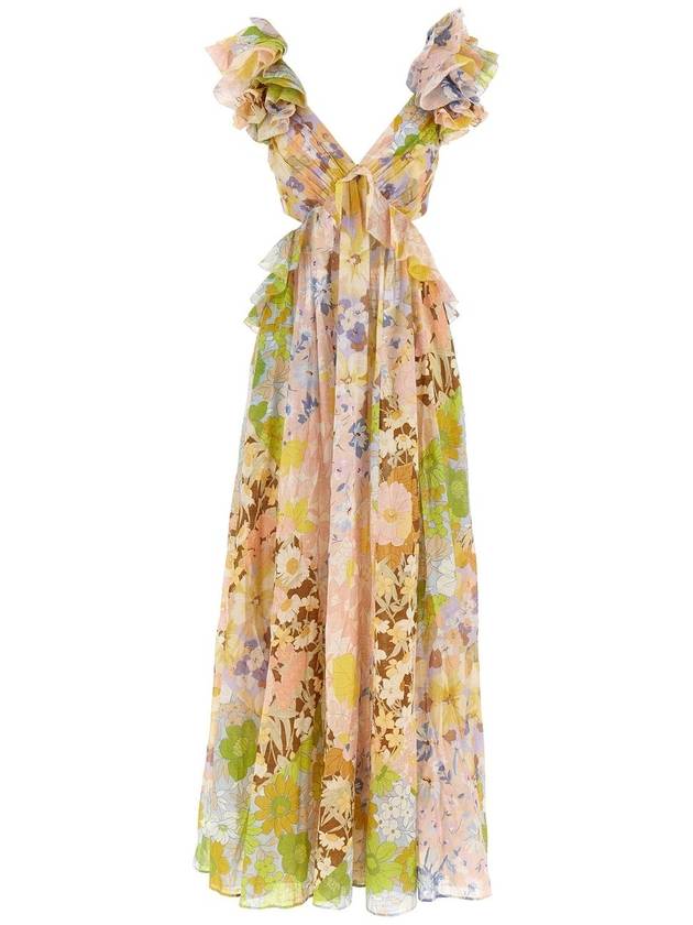 Zimmermann - Ruffled Shoulder Dress Dresses