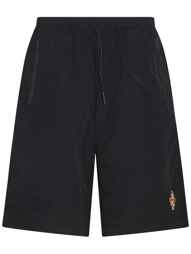 23 S S 마르셀로 불론 블랙 트랙 쇼츠 CMCB070S23FAB0011025 B0480012115