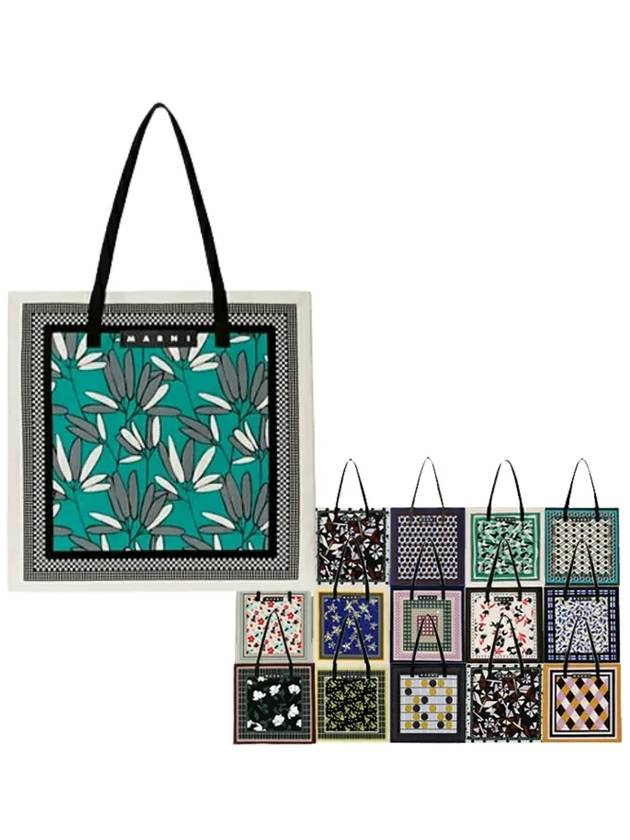 마르니 플라워카페 토트백 반다나 15종