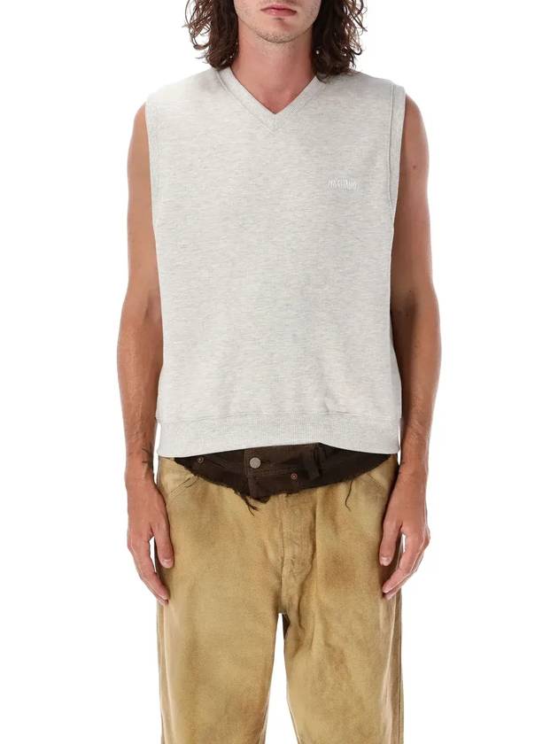 Magliano 로고 자수 민소매 조끼 S58015741_12