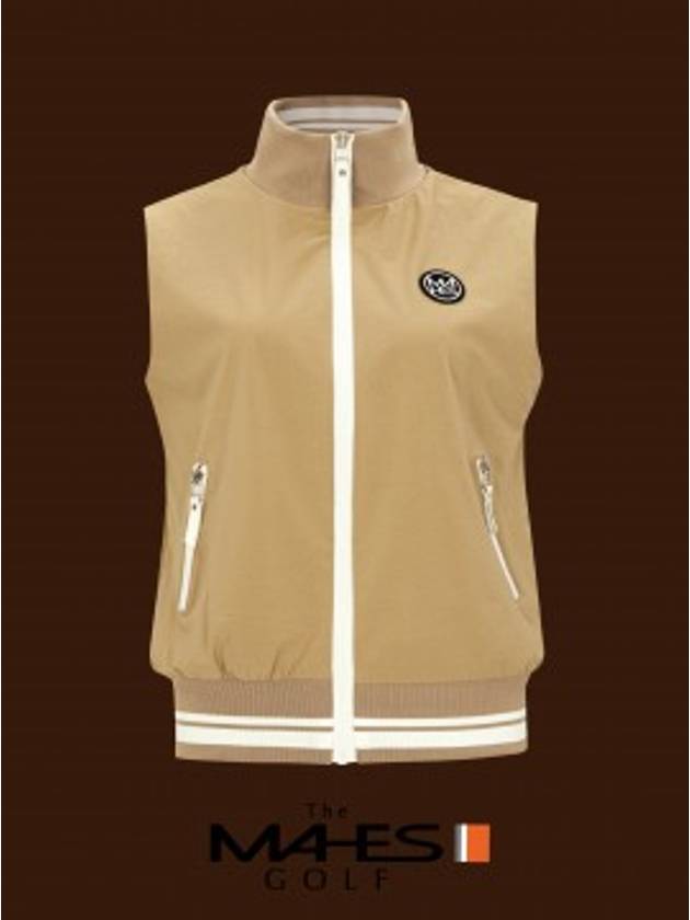 23FW 마헤스 여성 조끼 가디건 오렌지라벨 웜업스트레치 방풍베스트 GV40400
