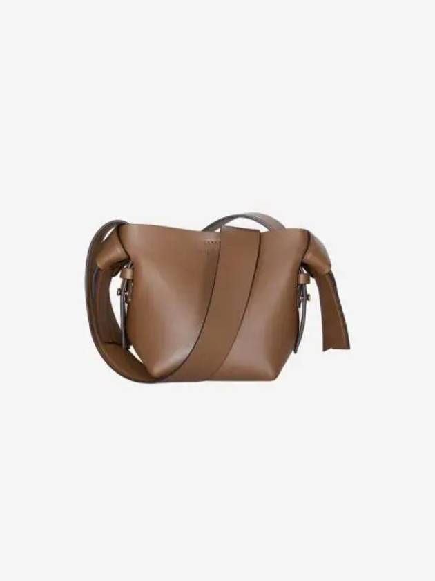 아크네 스튜디오 무스비 마이크로 가죽 백 카멜 브라운 Acne Studios Musbi Micro Leather Bag Camel Brown