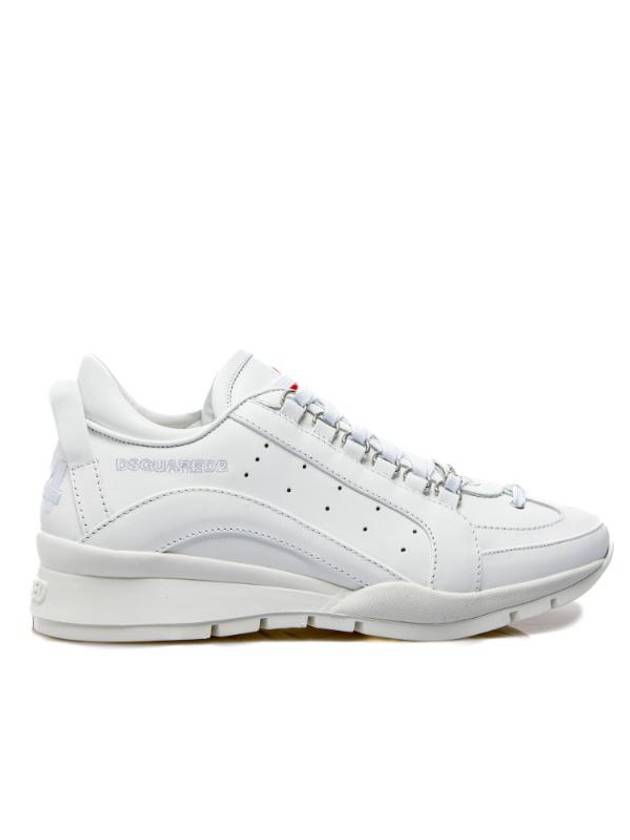 디스퀘어드2 남성 레전더리 로우탑 스니커즈 화이트
