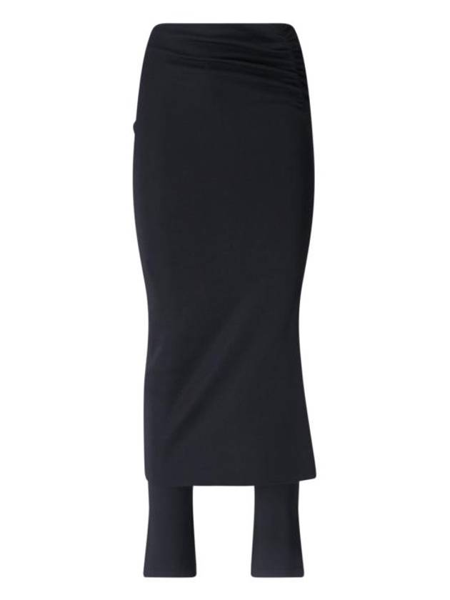 24FW 알라이아 미디 스커트 AA9P11286M894 995