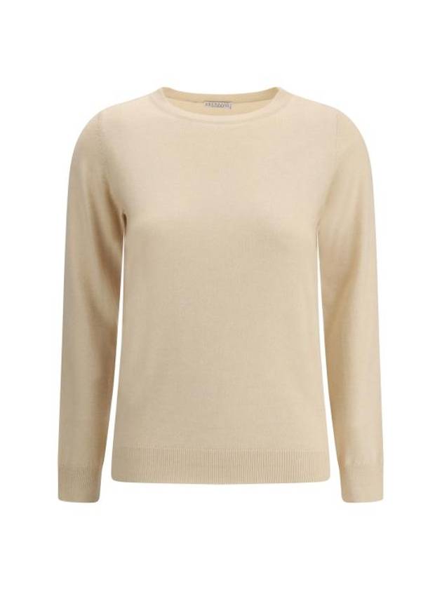 25SS 브루넬로 쿠치넬리 스웨터 M12144400 C9733 CREAM