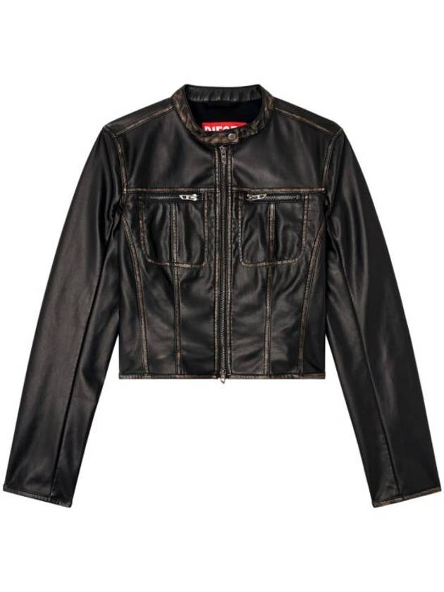 25SS 디젤 가죽 자켓 A16660 0IKAR900