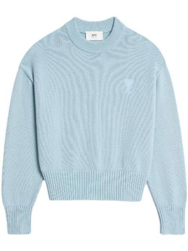 아미 하트 에이 로고 크루 넥 스웨터 UKS008016