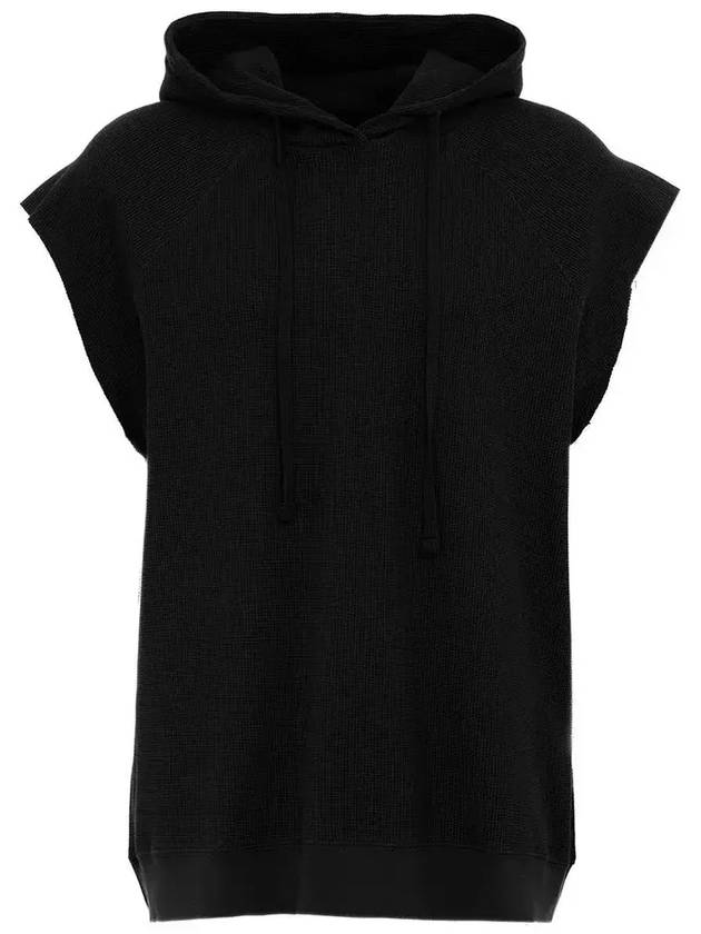 Thom Krom 민소매 드로스트링 후디 MS157_BLACK