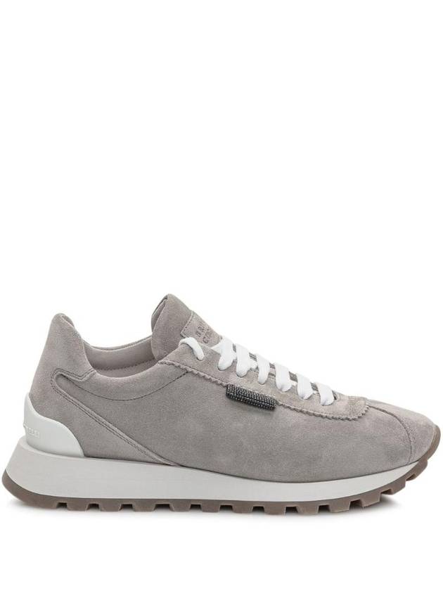 브루넬로 쿠치넬리 여성 SUEDE SNEAKERS WITH SHINY DETAILS MZSFG2110C2657