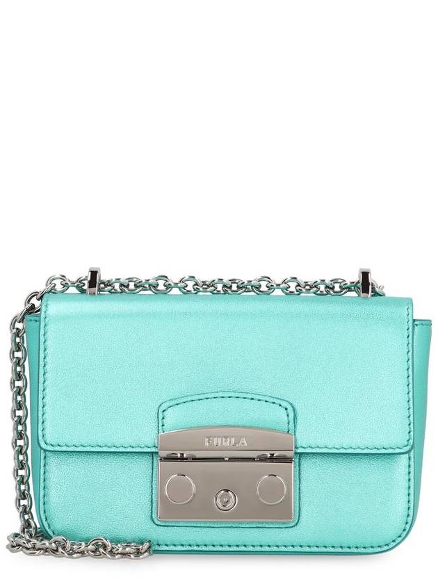 SS24 훌라 여성 숄더 백 Furla Furla Metropolis Leather Mini Crossbody Bag