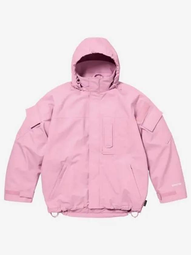 슈프림 투인원 고어텍스 폴라텍 라이너 자켓 모브 23FW Supreme 2 In 1 Gore Tex Polartec Liner Jacket Mauve 23FW