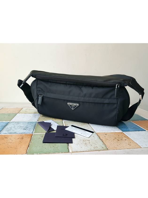 프라다 바이크백 2VH991 블랙 숄더 크로스백 바이커백