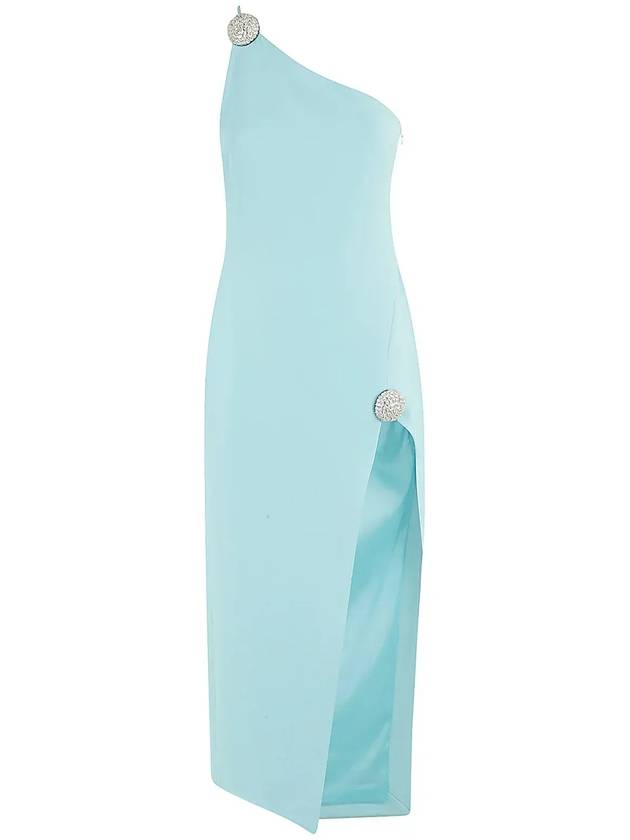 David Koma 임벨리시드 Bally 원숄더 미디 드레스 RE24DK93D_AQSIL