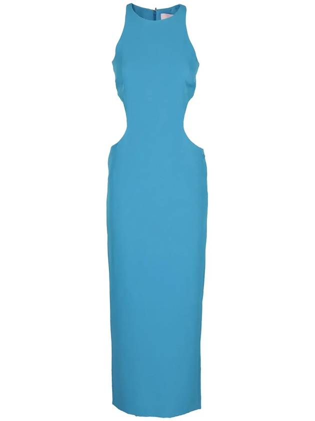 Chiara Ferragni 컷아웃 슬리브리스 드레스 74CBO980N0103092_207METHYLBLU