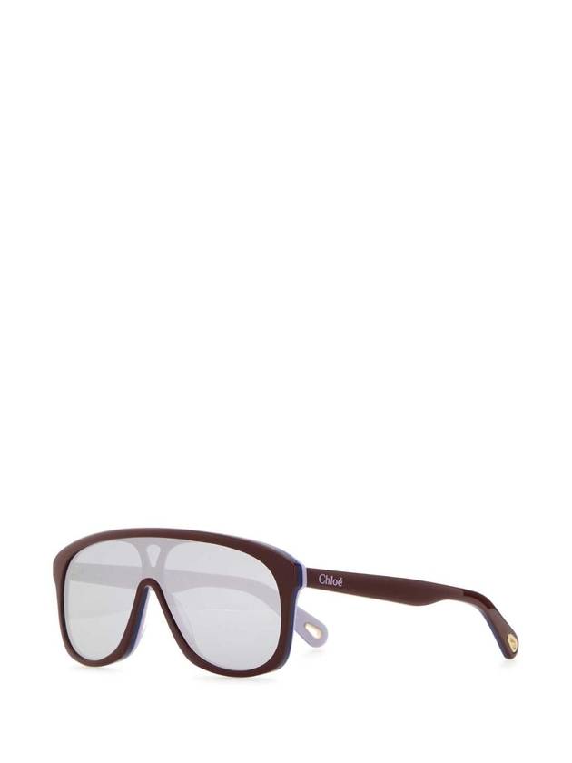 CHLOE 브릭 레드 아세테이트 재스퍼 선글라스 CH0212S002 MULTI
