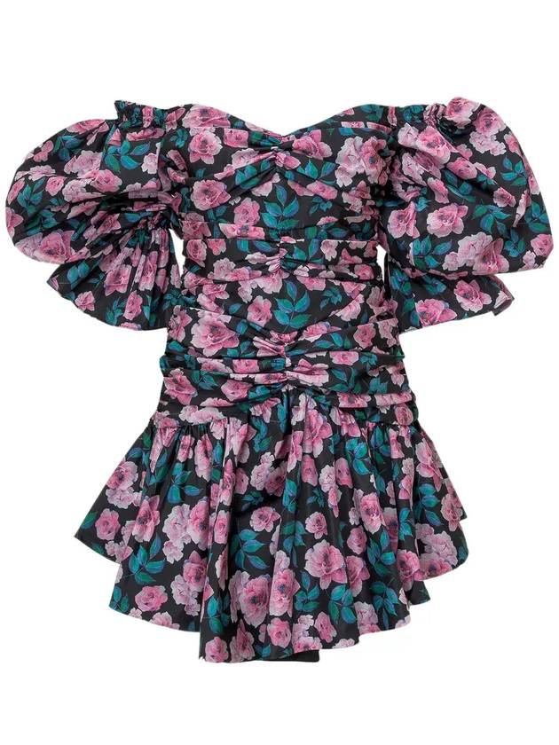 Giuseppe Di Morabito 오프 숄더 지퍼 미니 드레스 148DR84ST8_10