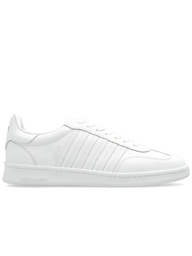 24FW 디스퀘어드2 남성 로우탑 스니커즈 Dsquared2 Sport Shoes 'Boxer'  Men's  White