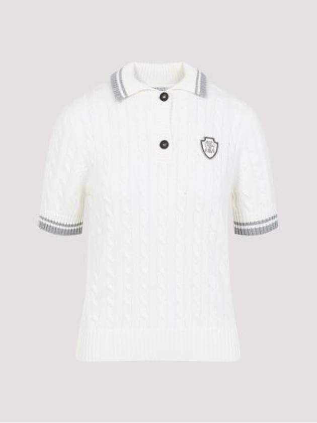 25SS 브루넬로 쿠치넬리 폴로 티셔츠 M19756505 CJ068 PANAMA