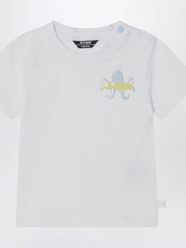 K-Way White Pete Octopus t-shirt