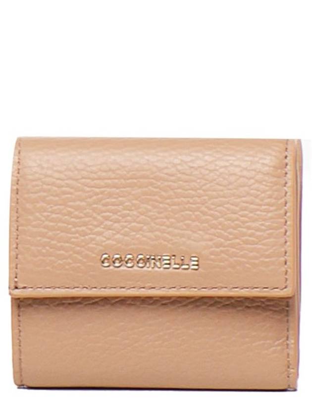 Coccinelle 로고 레터링 3단 지갑