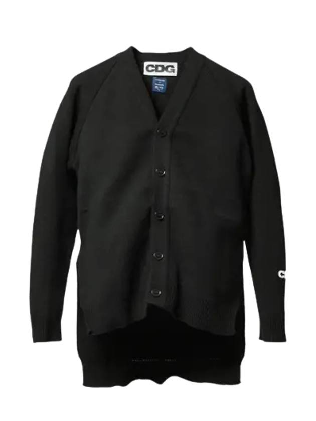 꼼데가르송 CDG 가디건 LOCHAVEN of SCOTLAND LONG BACK SZ N006