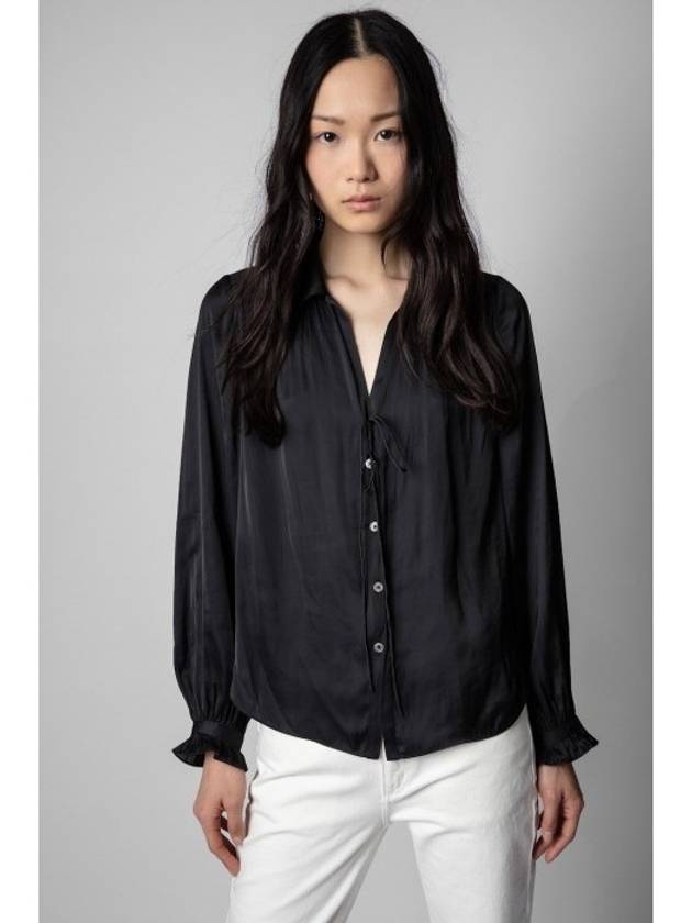 쟈딕앤볼테르 Tilan 새틴 셔츠